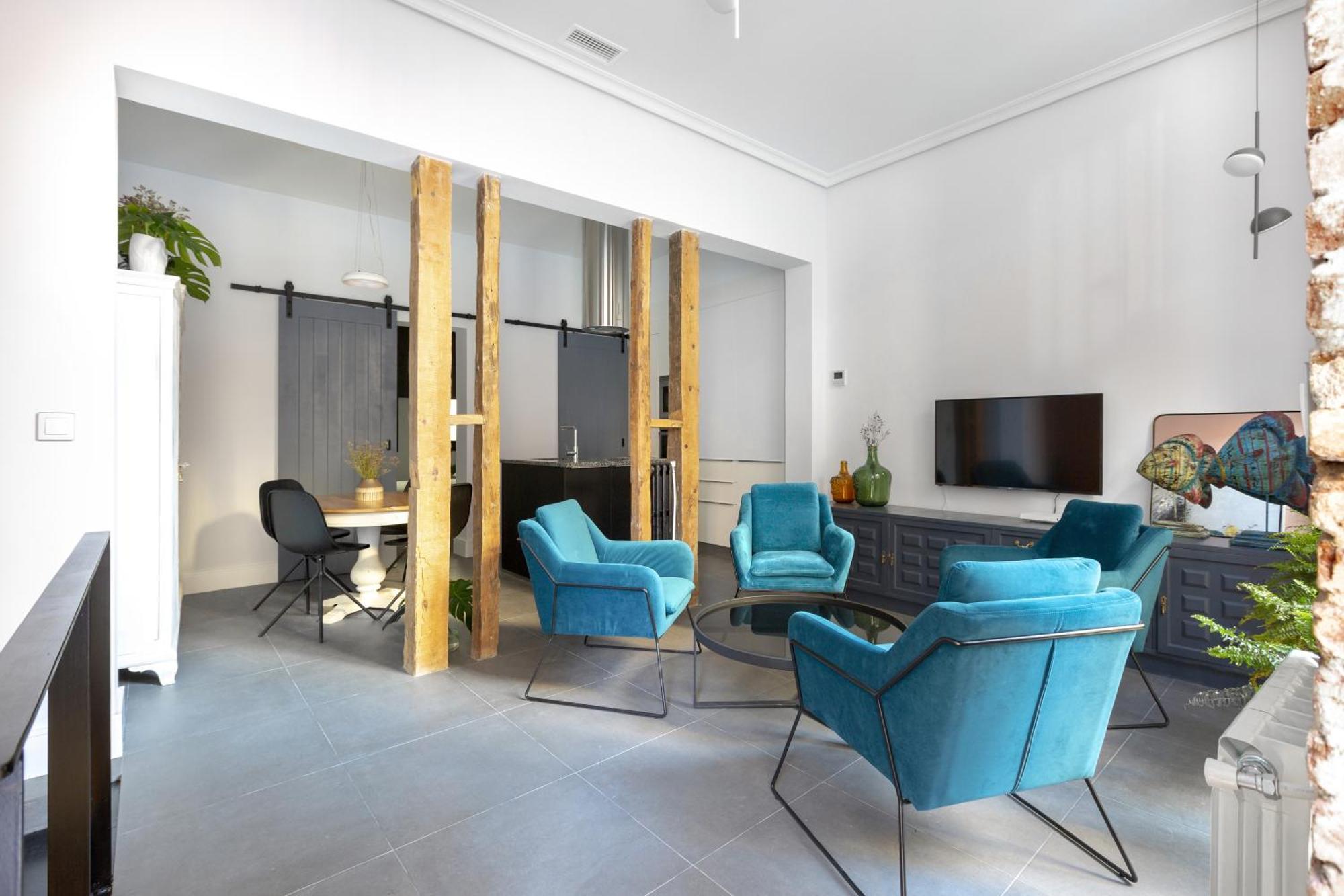 Apt Centrico Y Tranquilo De 2 Hab Madrid Ngoại thất bức ảnh