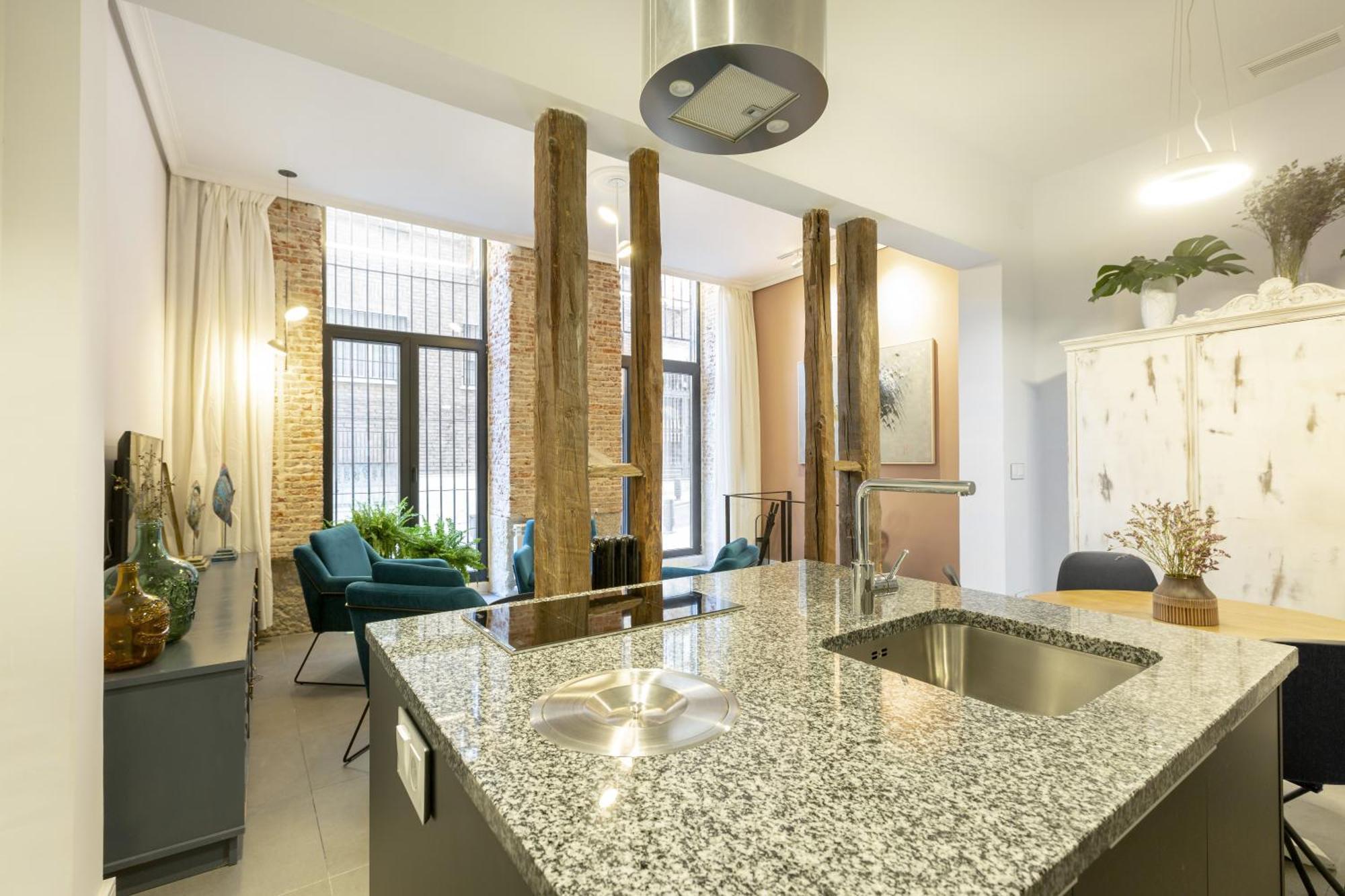 Apt Centrico Y Tranquilo De 2 Hab Madrid Ngoại thất bức ảnh